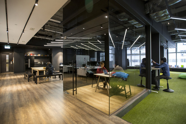 9GAG Office / LAAB Architects - Interior Photography, Dining room, Table, Chair
