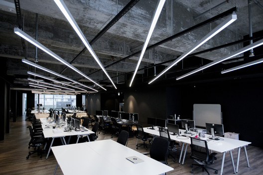 9GAG Office / LAAB Architects - Interior Photography, Kitchen, Table, Chair