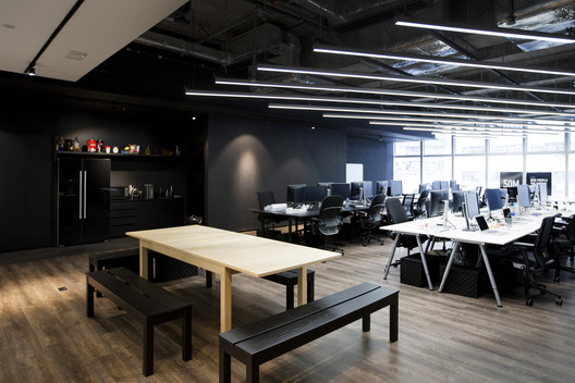 9GAG Office / LAAB Architects - Interior Photography, Dining room, Table
